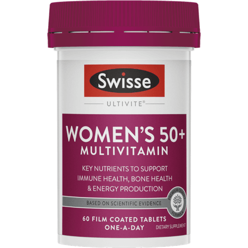 Swisse Women' s Ultivite 50+ Multivitamin Tablets