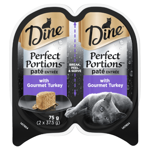 Dine Perfect Portions Pate Entree With Gourmet Turkey Wet Cat Food