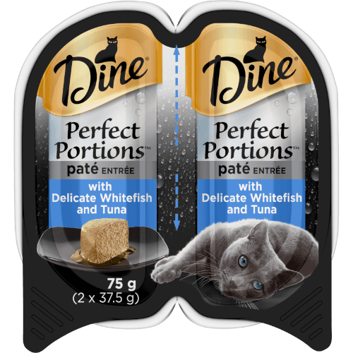 Dine Perfect Portions Pate Entree With Delicate Whitefish And Tuna Wet Cat Food