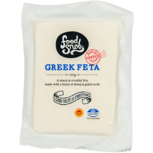 Food Snob Greek Feta Cheese