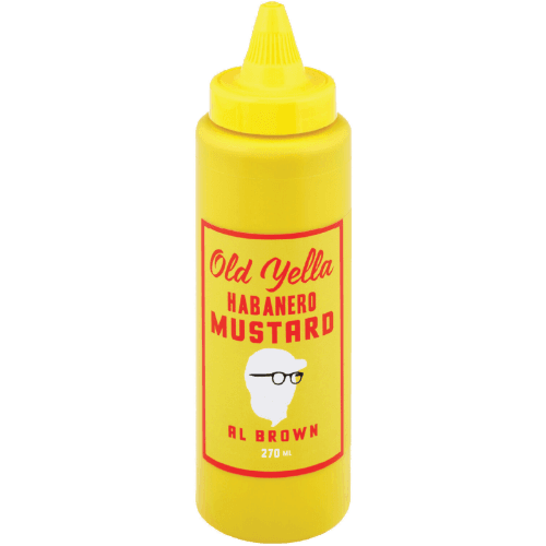 Al Brown Old Yella Habanero Mustard
