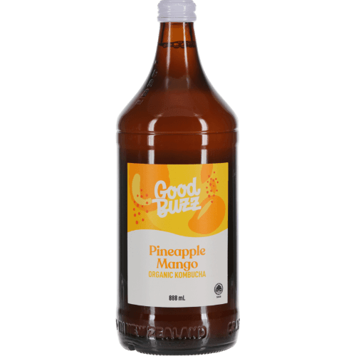 Good Buzz Pineapple Mango Organic Kombucha