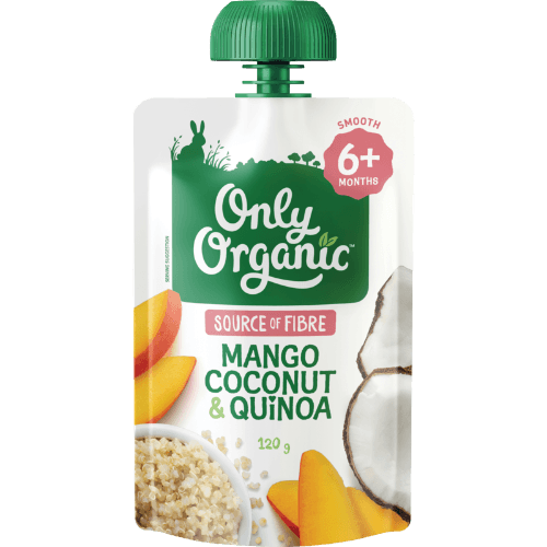 Only Organic Mango Coconut & Quinoa 6+ Months