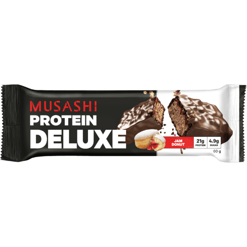 Musashi Jam Donut Flavour Deluxe Protein Bar