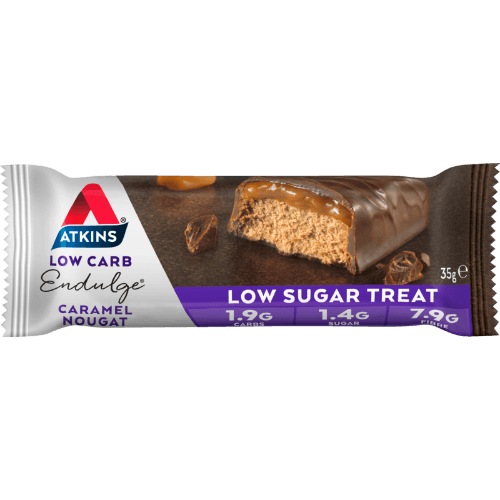 Atkins Endulge Low Carb Caramel Nougat Bar 35 g