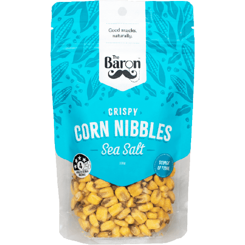 The Baron Sea Salt Crispy Corn Nibbles