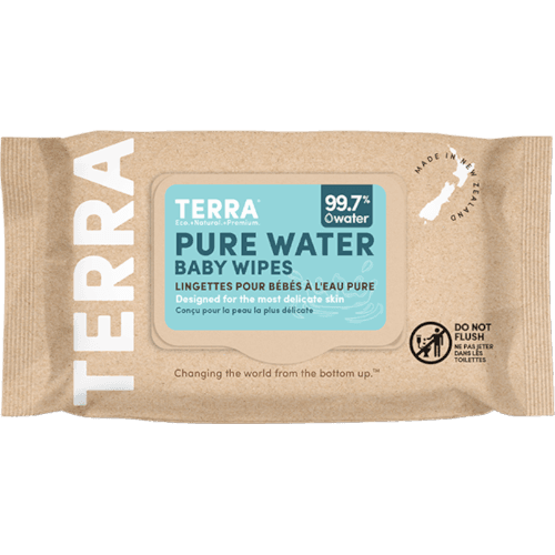 Terra Pure Water Baby Wipes
