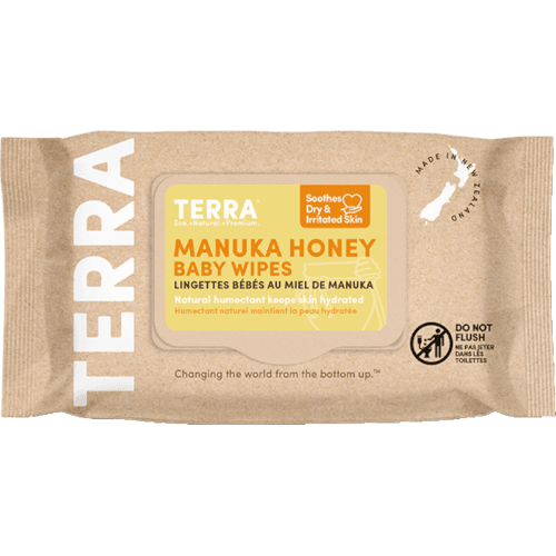Terra Manuka Honey Baby Wipes