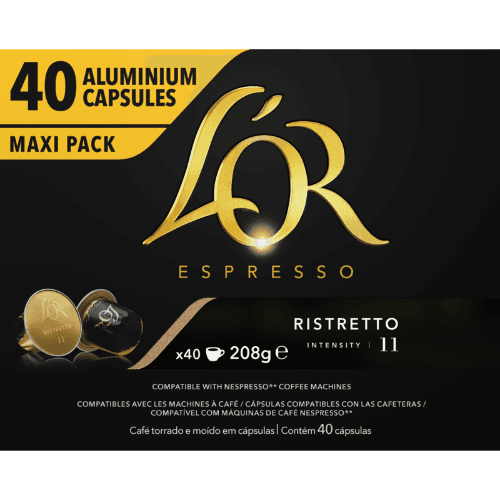 L'OR Ristretto Intensity 11 Coffee Capsules