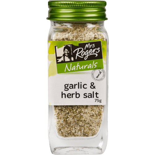 Mrs Rogers Naturals Garlic & Herb Salt Shaker