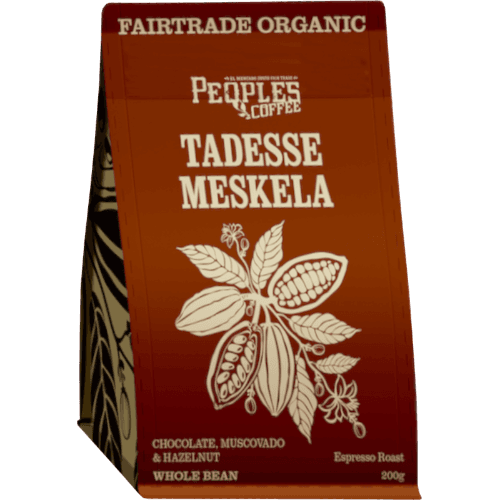 Peoples Coffee Tadesse Meskela Whole Coffee Beans 200 g