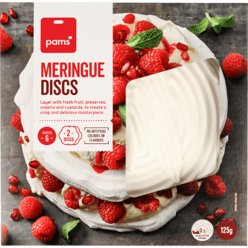 Pams Meringue Discs 2 pack