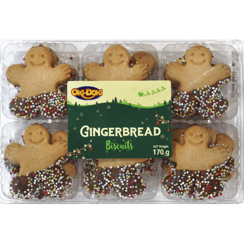 Oki Doki Gingerbread Biscuits