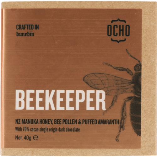 Ocho Beekeeper Chocolate Block