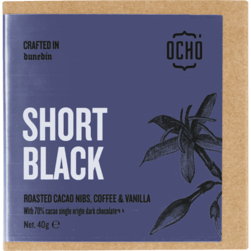 Ocho Short Black Chocolate Block