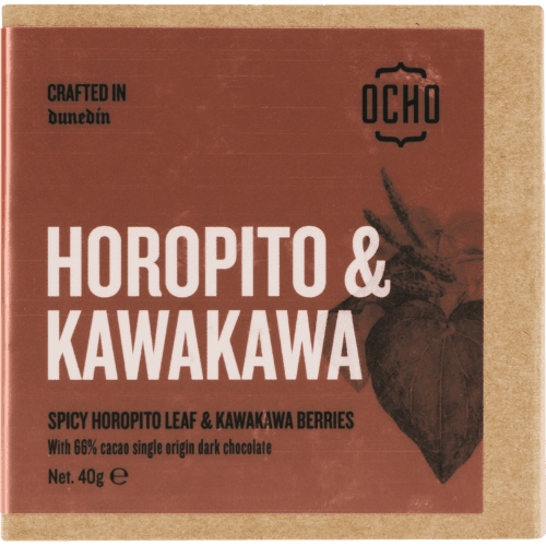 Ocho Horopito & Kawakawa Chocolate Block