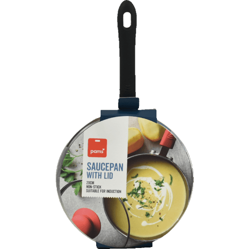Pams Saucepan With Lid 20cm
