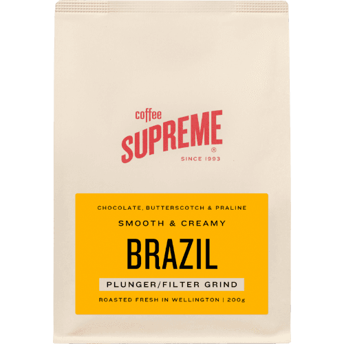 Coffee Supreme Brazil Plunger/Filter Grind Coffee