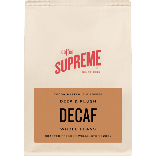 Coffee Supreme Decaf Whole Beans Coffee