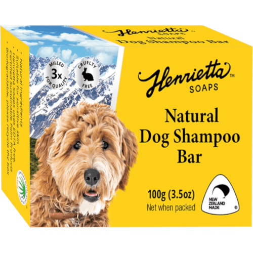 Henrietta Natural Lemon Scented Dog Shampoo Bar