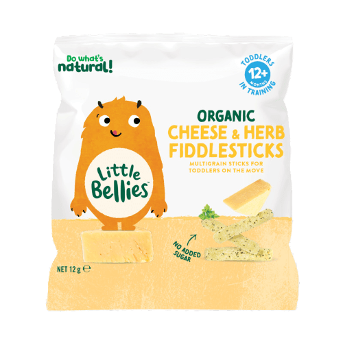 Little Bellies Organic Cheese & Herb Fiddlesticks 12+ Months