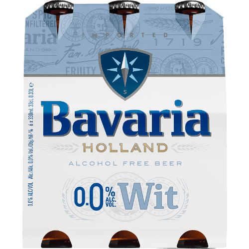 Bavaria 0.0% Wit Beer Bottles