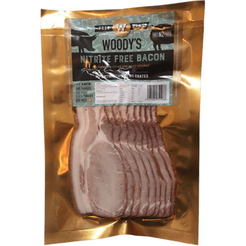 Woodys Free Range Nitrite Free Bacon
