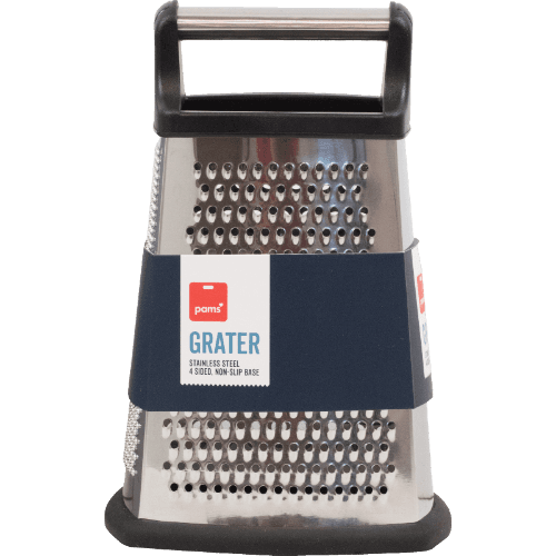 Pams Stainless Steel 4 Sided Grater