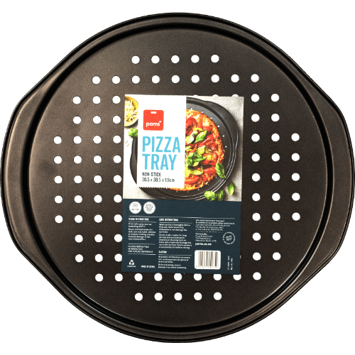 Pams Non Stick Pizza Tray 37 x 33cm