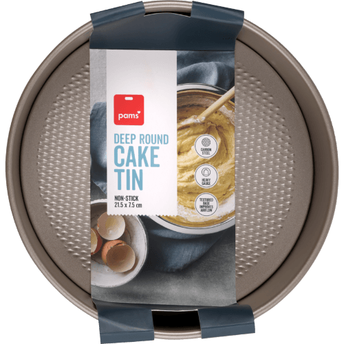 Pams Non Stick Round Deep Cake Tin