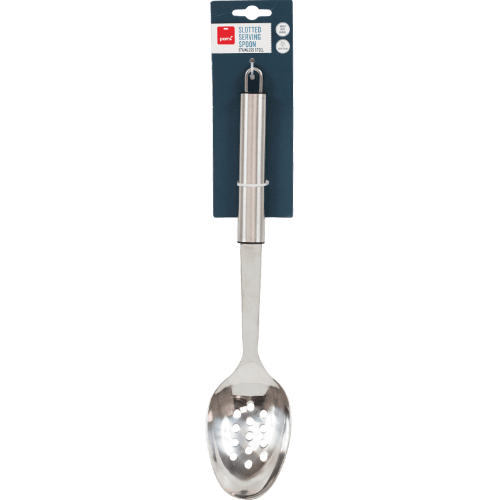 Pams Stainless Steel Slotted Serving Spoon