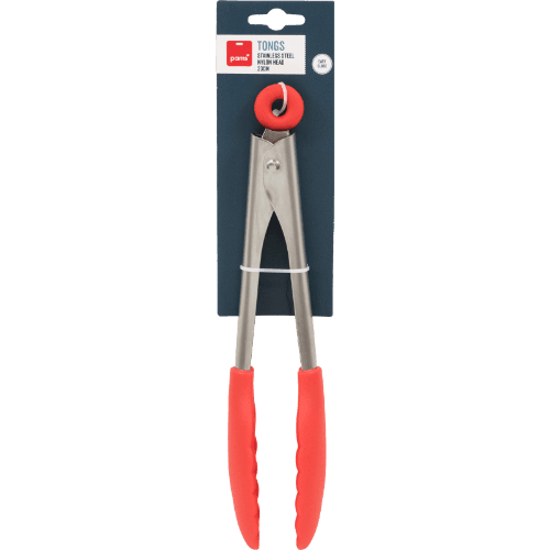 Pams Stainless Steel Nylon Head Tongs