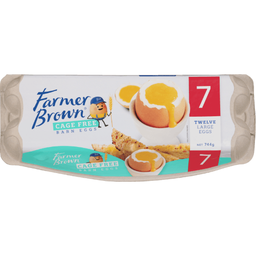Farmer Brown Cage-Free Barn Size 7 Eggs