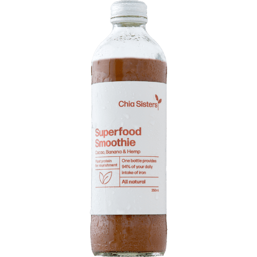 Chia Sisters Superfood Cacao & Banana Smoothie 350 mL