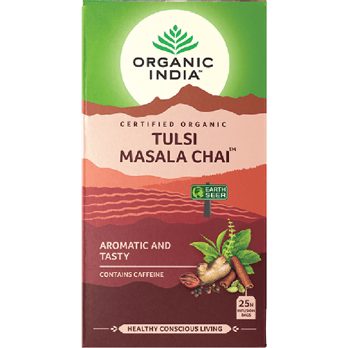 Organic India Tulsi Masala Chai Infusion Bags 25 pack