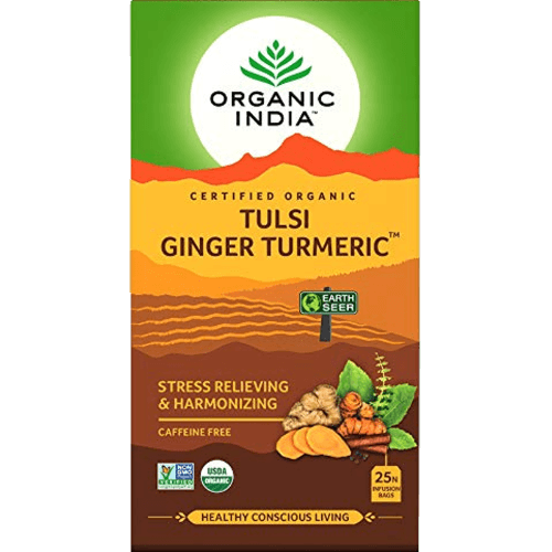 Organic India Tulsi Turmeric Ginger Infusion Bags 25 pack