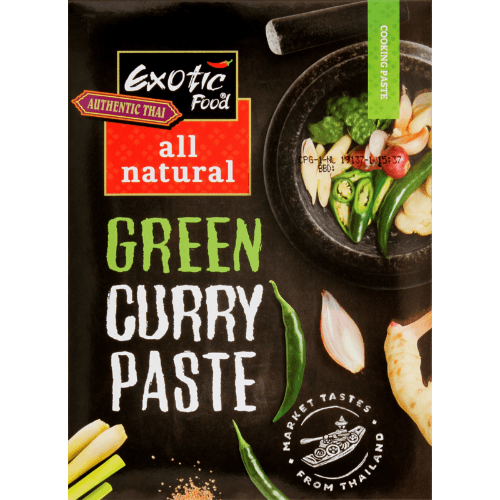 Exotic Food All Natural Green Curry Paste