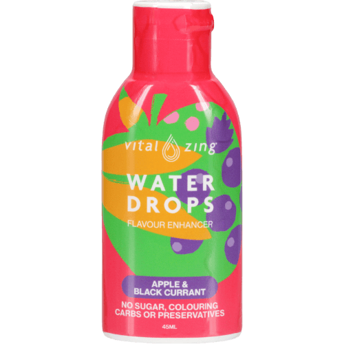 Vital Zing Water Drops Apple & Blackcurrant Flavour Enhancer