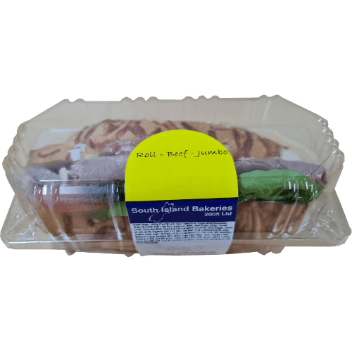 South Island Bakeries Beef Jumbo Roll