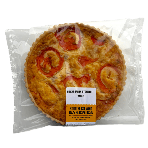 South Island Bakeries Family Bacon & Tomato Quiche