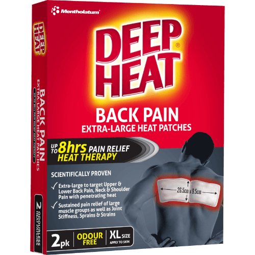 Mentholatum Deep Heat Odourless Back Patches