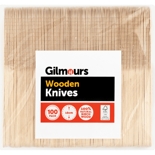 Gilmours Disposable Knives Wooden