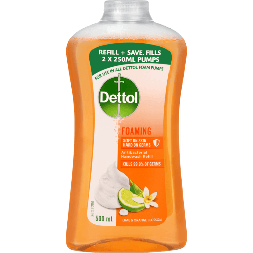 Dettol Foaming Lime & Orange Hand Wash Refill
