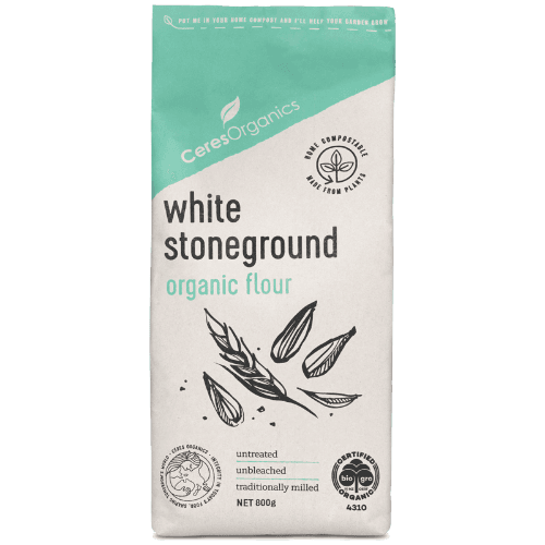 Ceres Organics White Stoneground Organic Flour