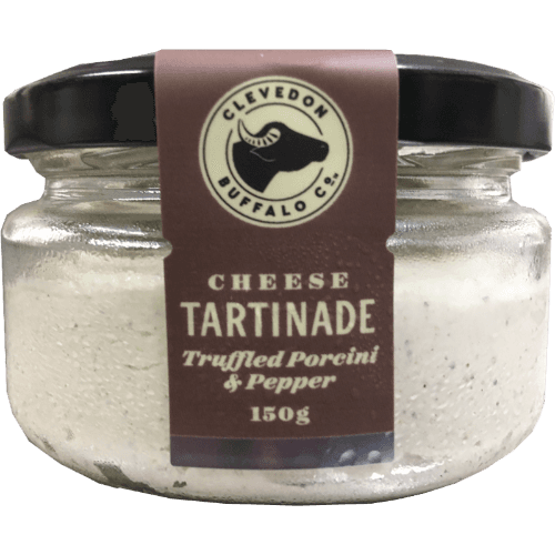Clevedon Valley Buffalo Truffled Porcini & Pepper Tartinade Cheese