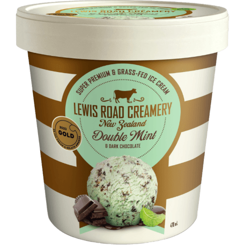 Lewis Road Creamery Double Mint & Dark Chocolate Ice Cream