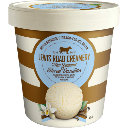 Lewis Road Creamery Three Vanillas Ice Cream