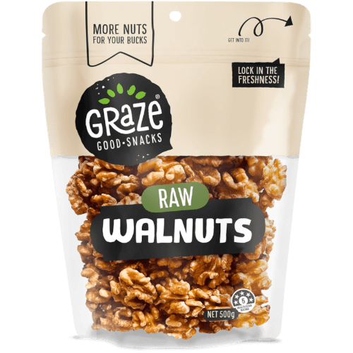 Graze Raw Walnuts