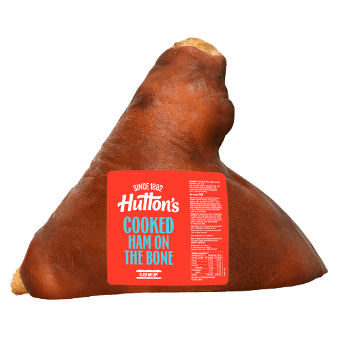Hutton's Cooked Ham On The Bone per kg