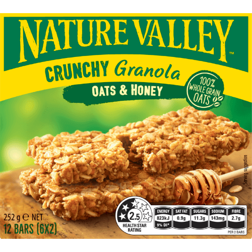 Nature Valley Oats & Honey Crunchy Granola Bars